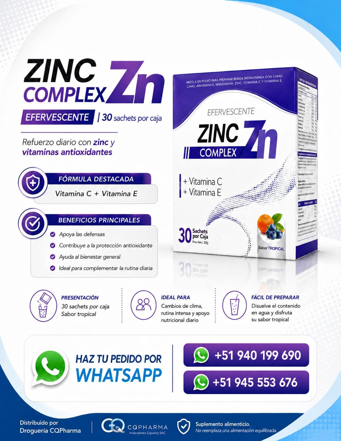 ZINC COMPLEX CQPharma